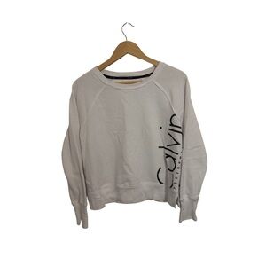 Calvin Klein White Sweatshirt